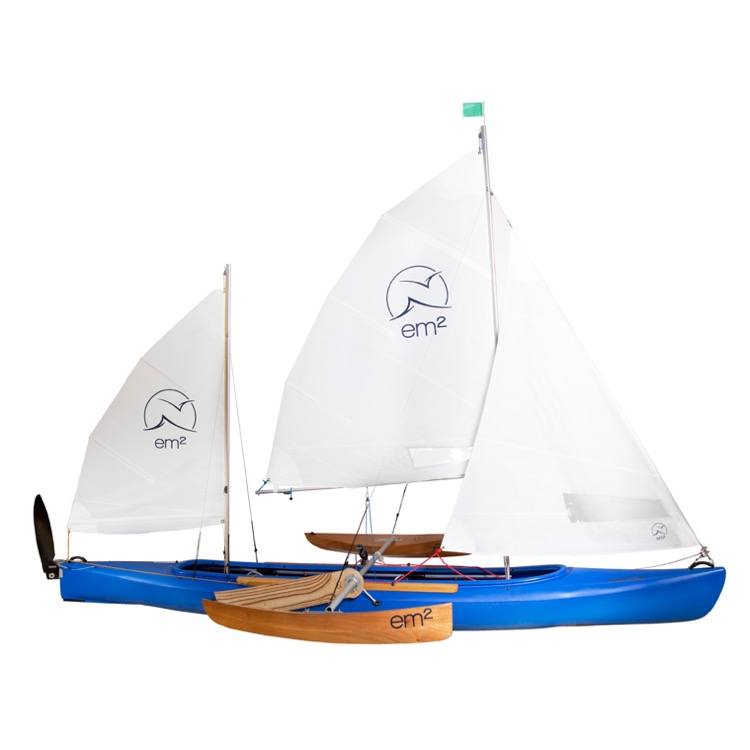 Log Canoe Rig em² Segelshop Kajak Canadier Faltboot - Discover the diversity of em2 ...